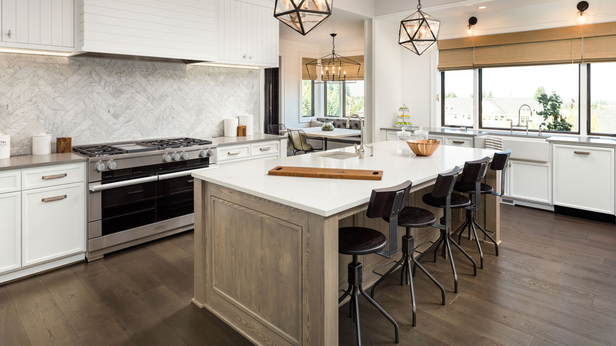 hardwood flooring in kitchen 