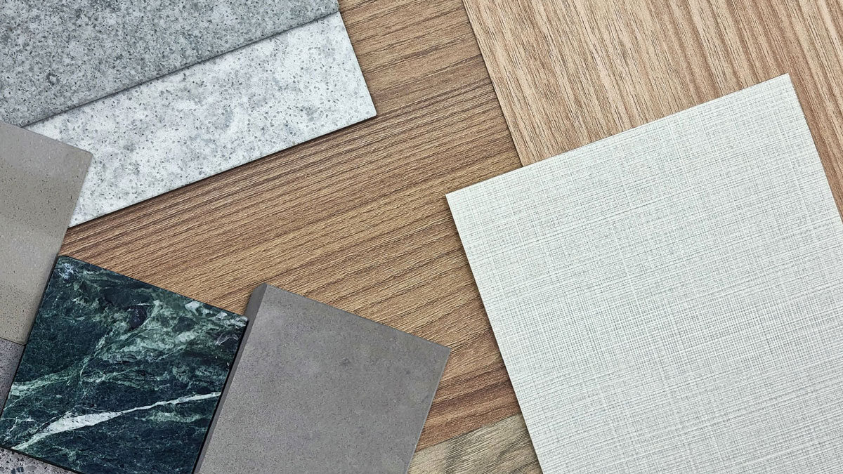 Comparing LVP and LVT flooring samples